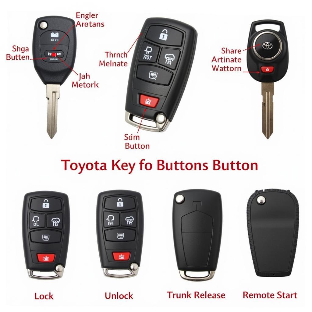 Toyota Key Fob Functions Explained