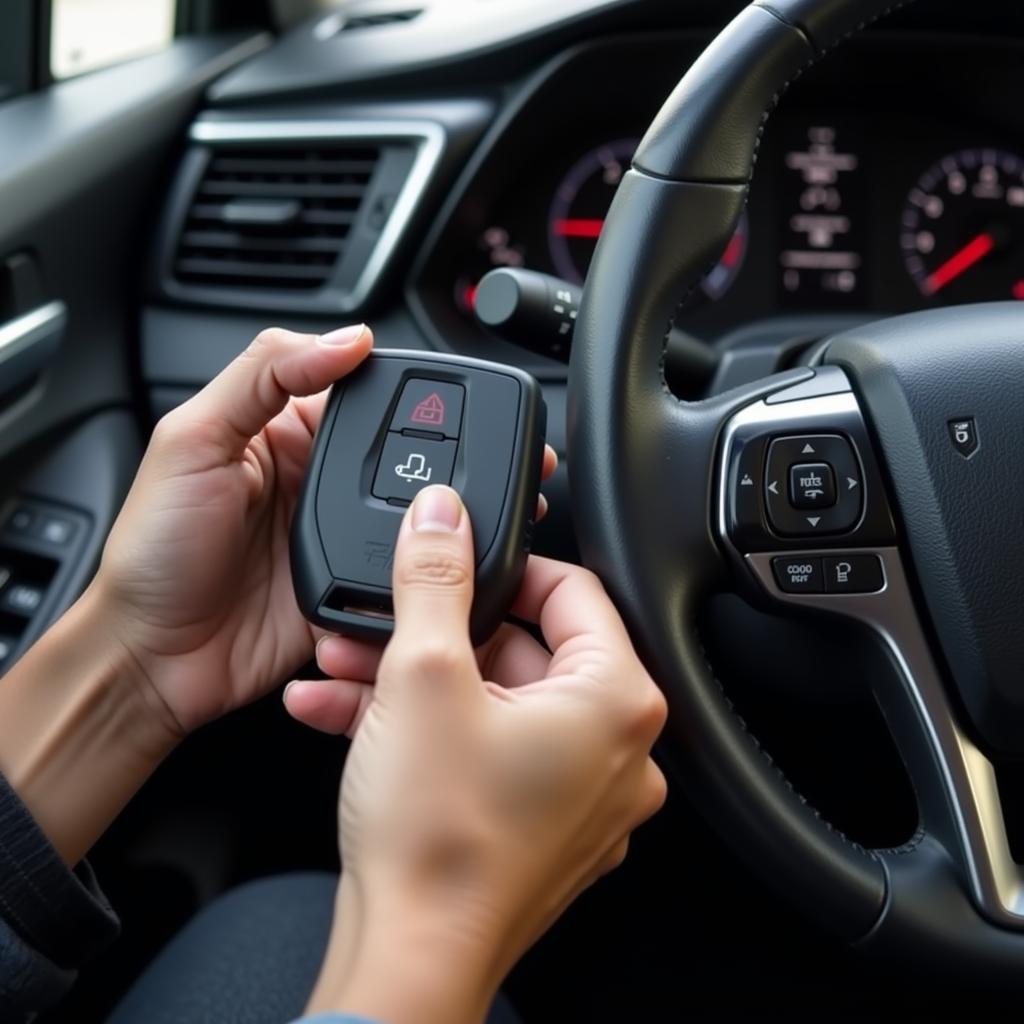 Programming a Toyota Key Fob