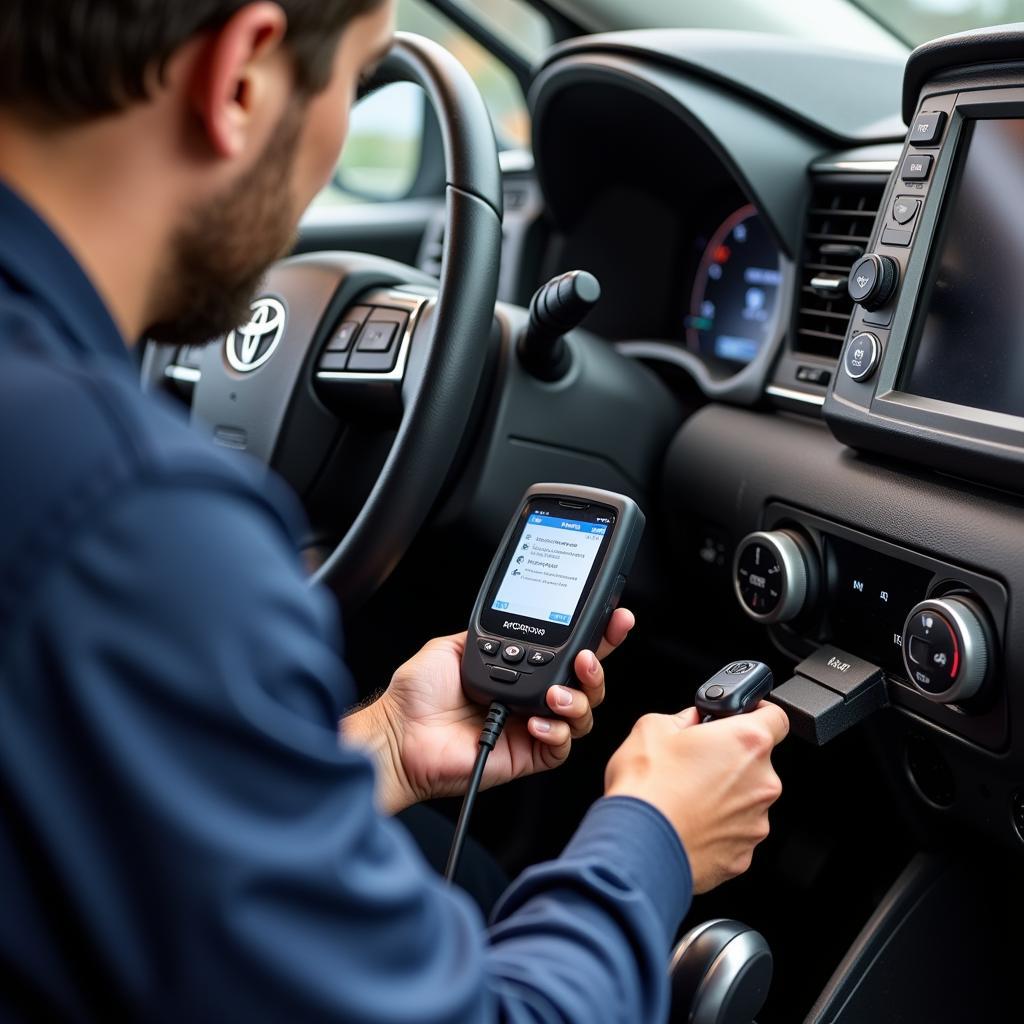 Programming a Toyota Key Fob