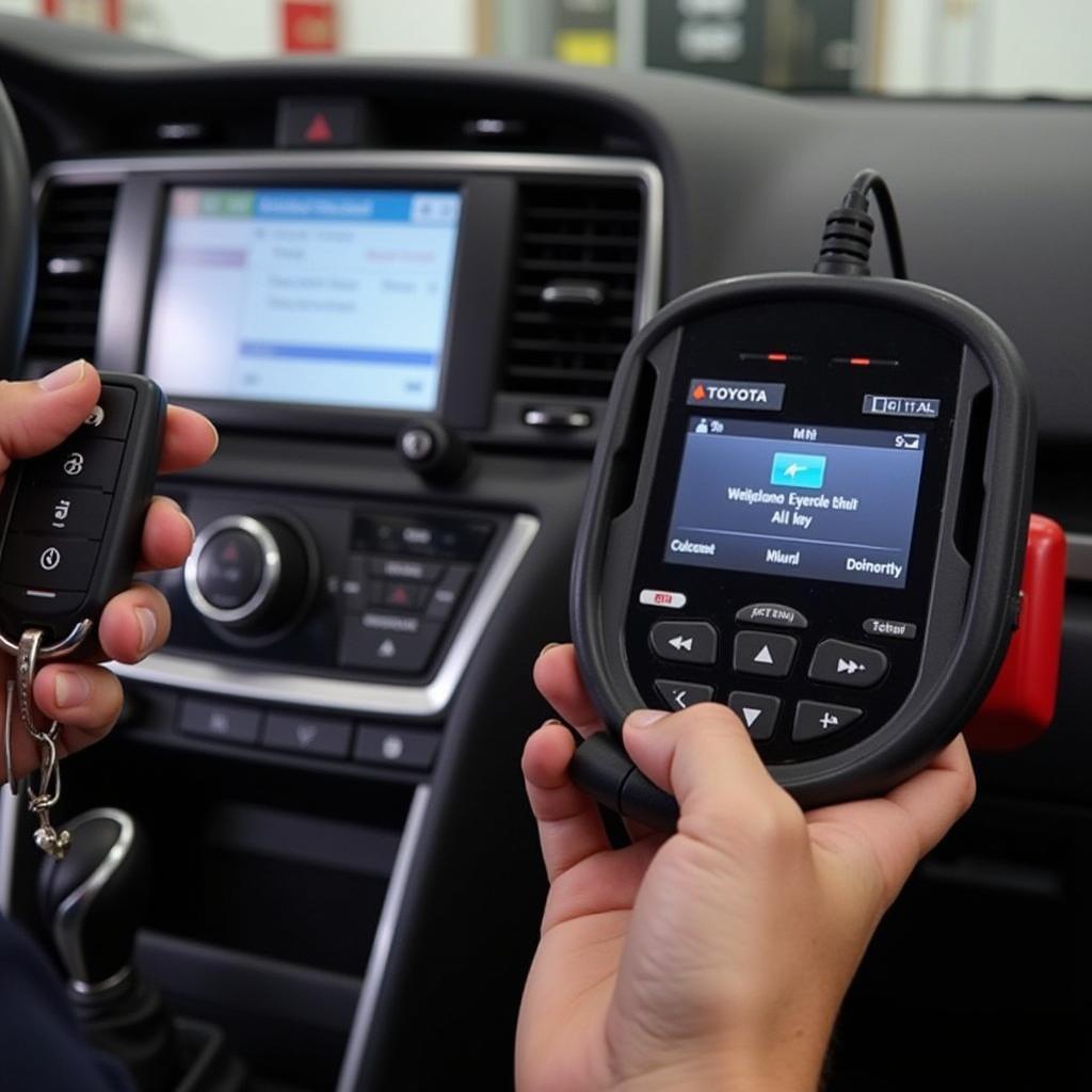 Programming a Toyota Key Fob