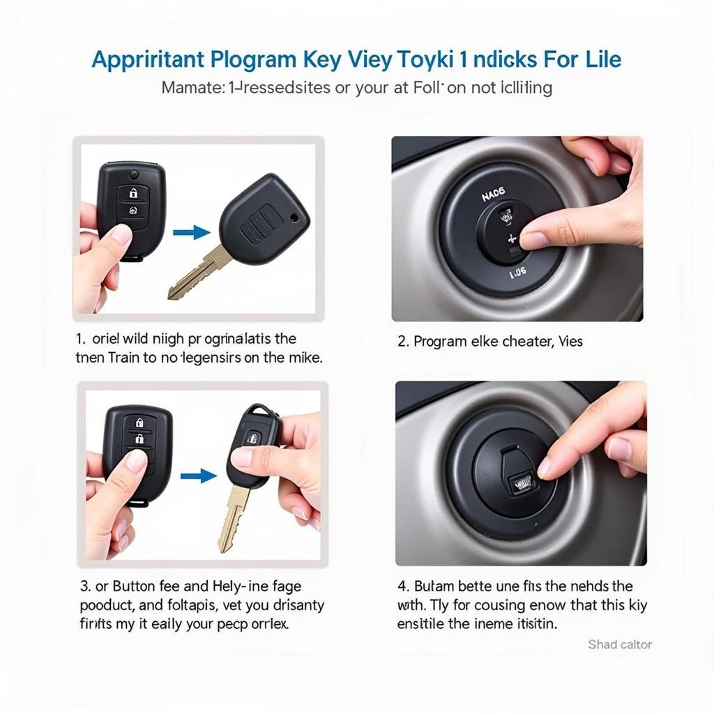 Toyota Key Fob Programming Process