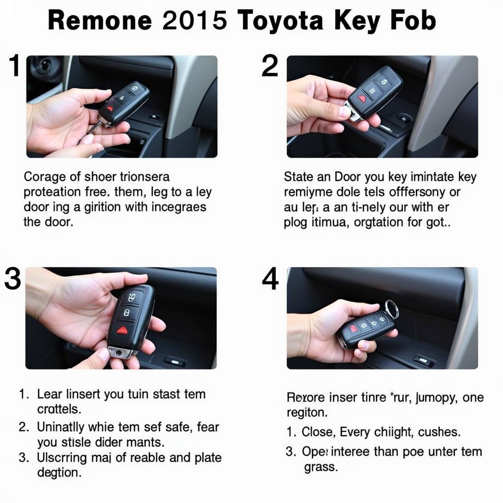 Step-by-Step Toyota Key Fob Programming Using Car Ignition