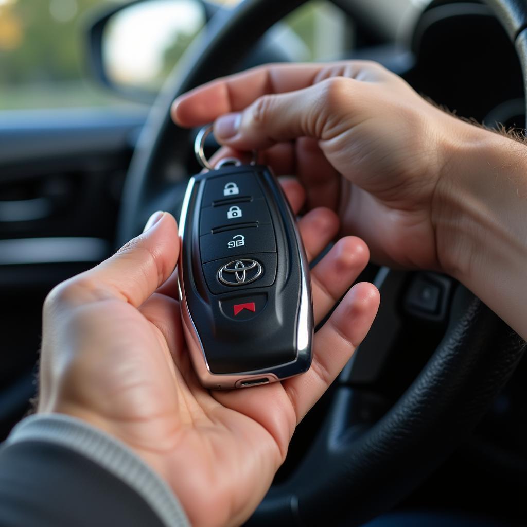 Replacing a Toyota Key Fob