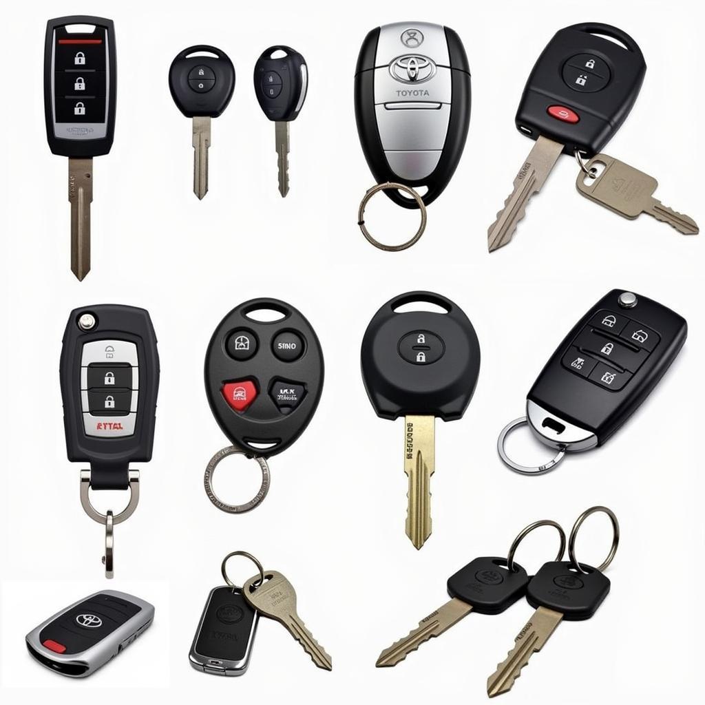 Types of Toyota Key Fobs