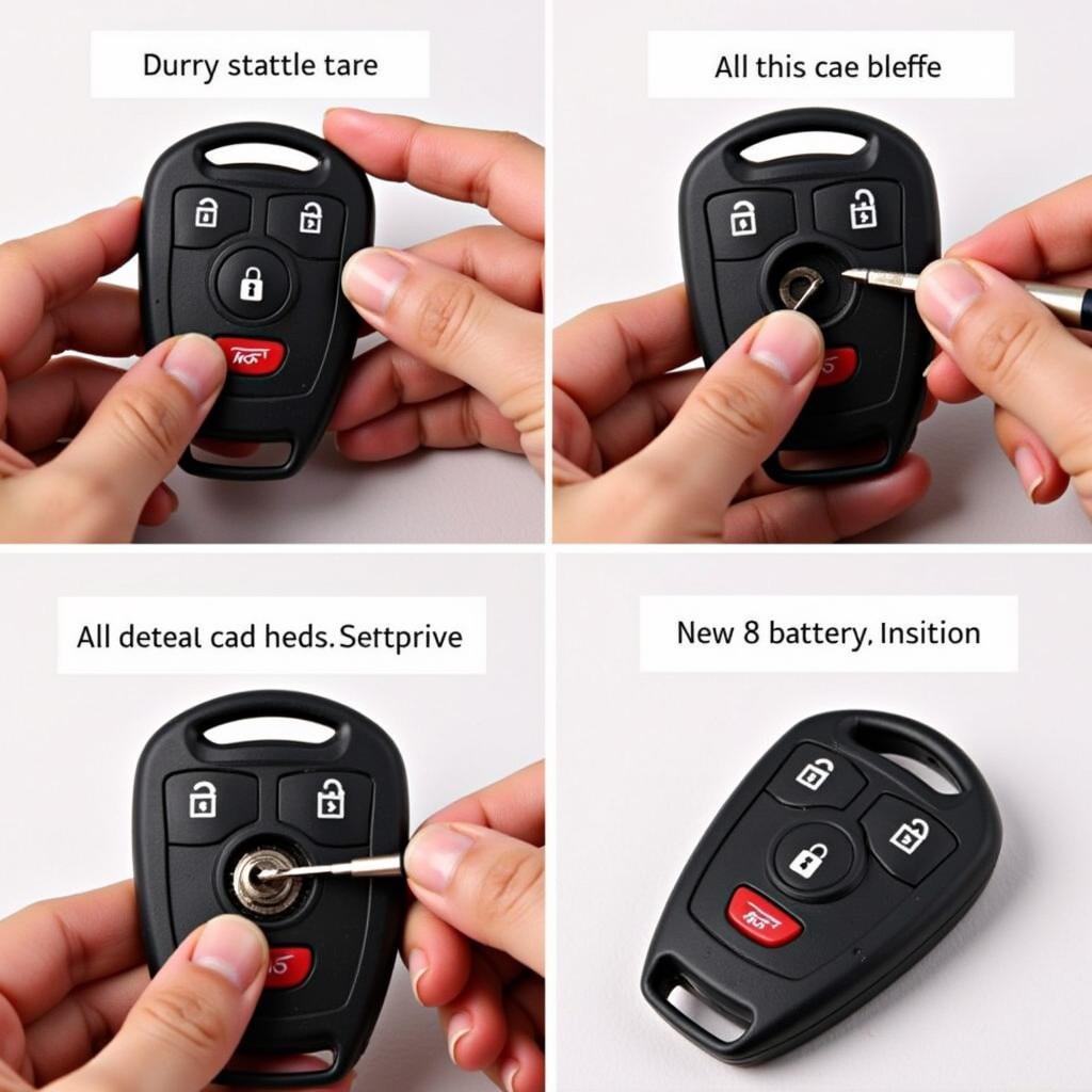 Replacing Toyota Prius Key Fob Battery