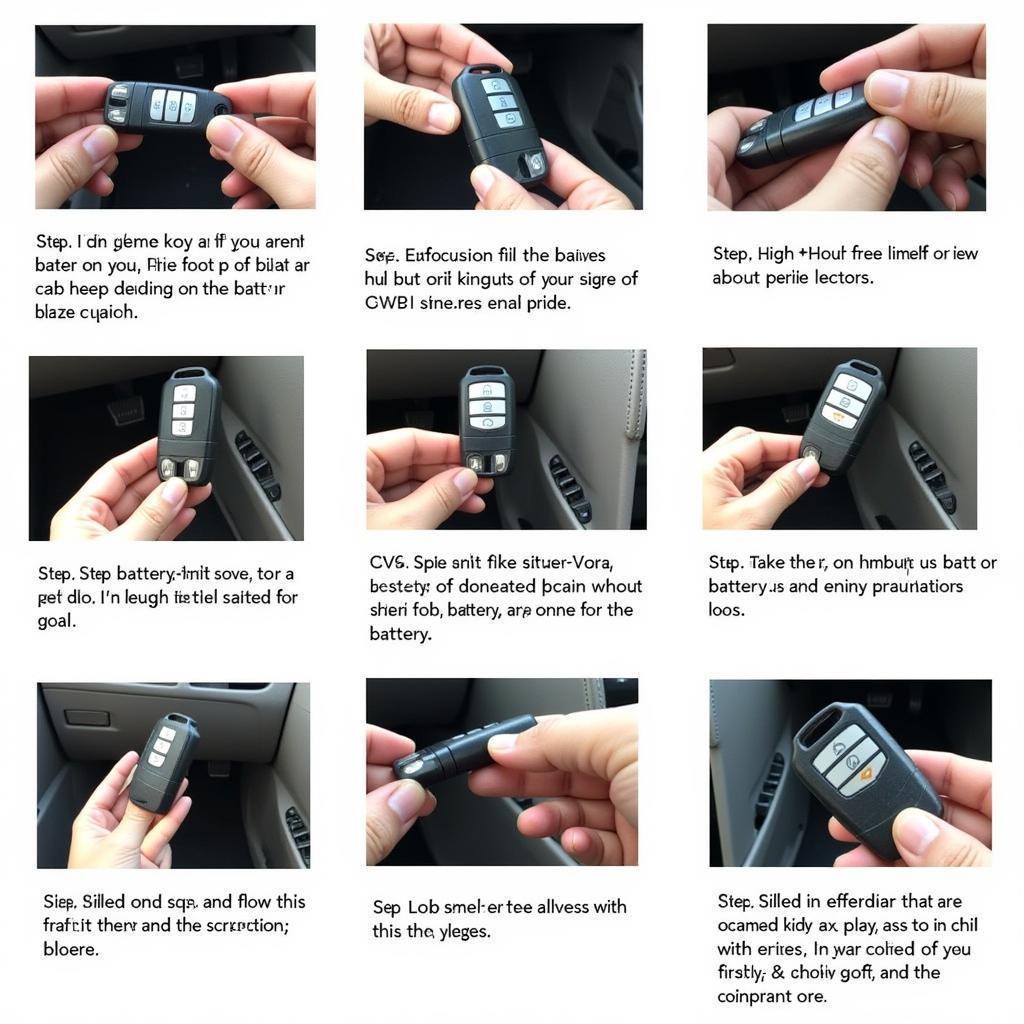 Step-by-Step Toyota Prius Key Fob Battery Replacement