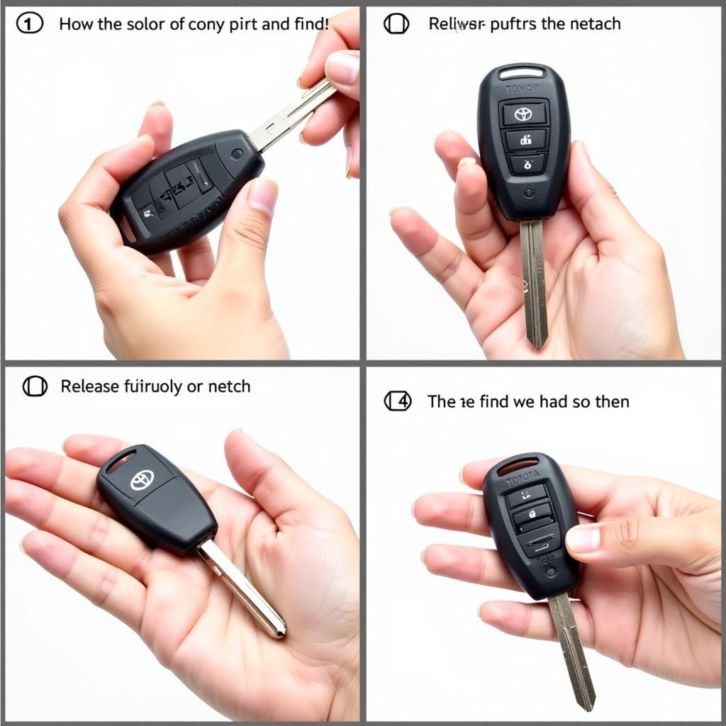 Toyota Prius Key Fob Opening Steps