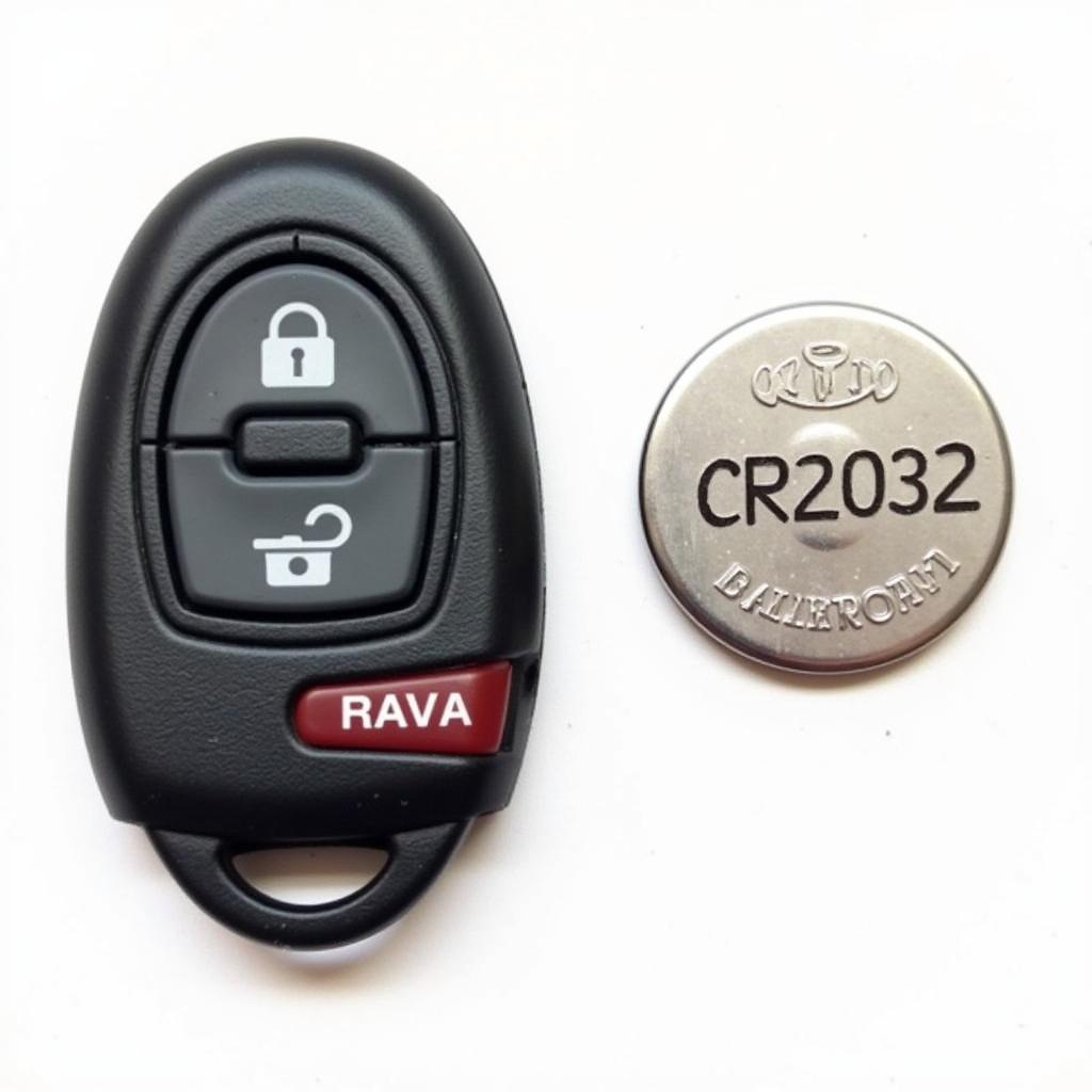 Toyota RAV4 Key Fob and CR2032 Battery