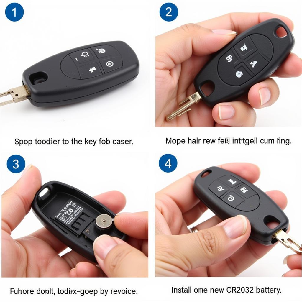 Replacing the Battery in a 2016 Toyota RAV4 Key Fob