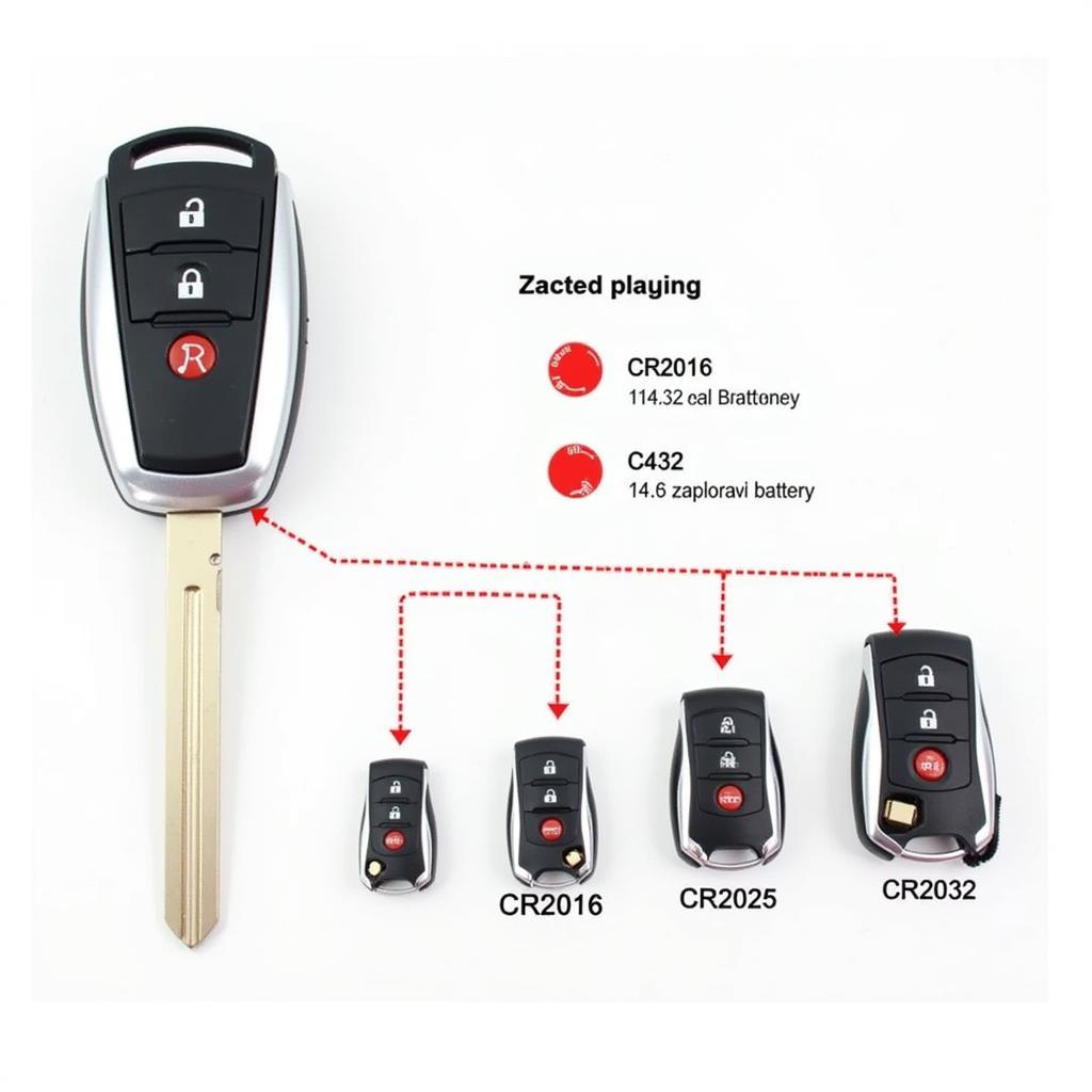 Toyota RAV4 Key Fob Battery Types