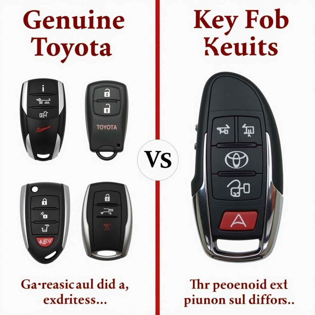 Toyota RAV4 Key Fob Replacement Options