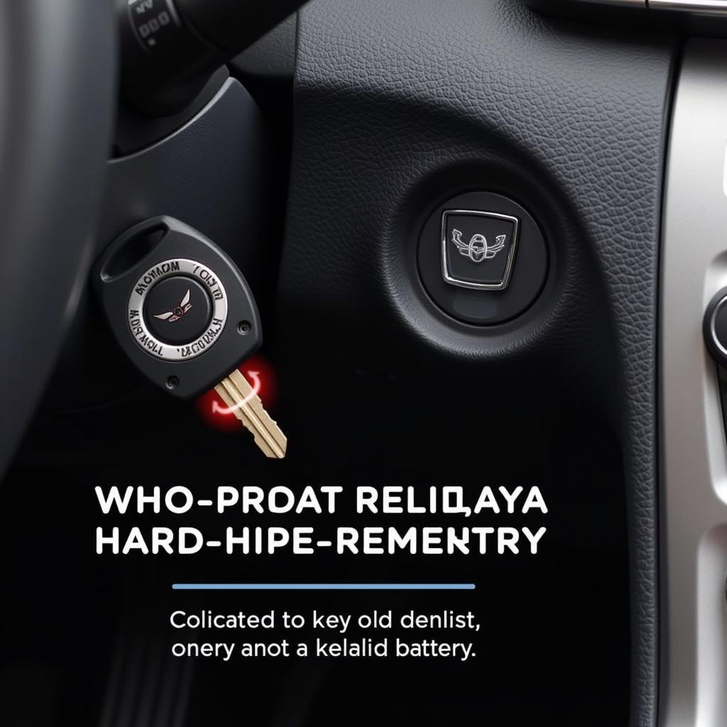 Toyota Smart Key System Override Location