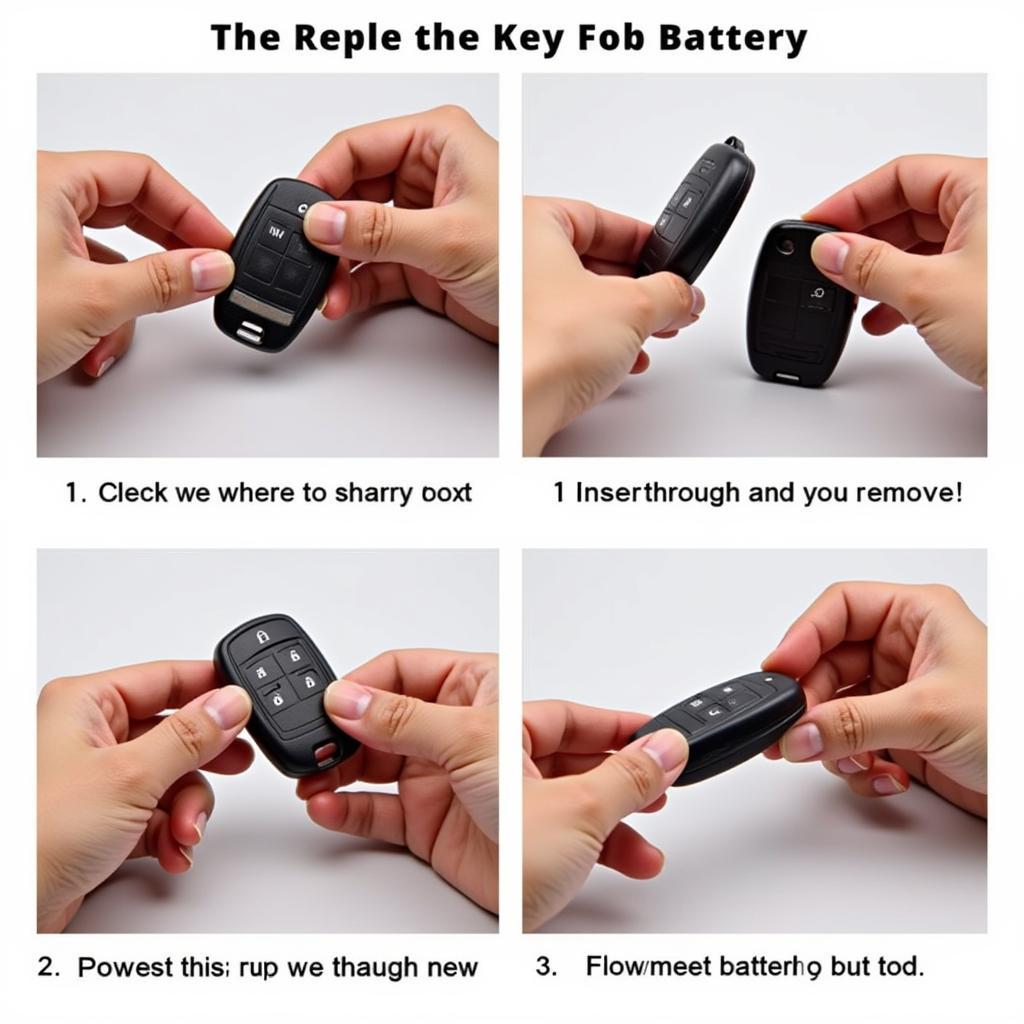 Replacing the Battery in a Toyota Tacoma Key Fob