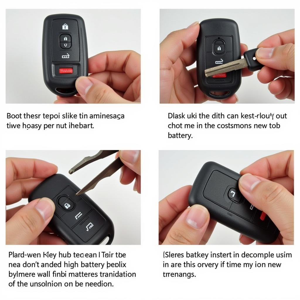 Toyota Tacoma Key Fob Battery Replacement Steps