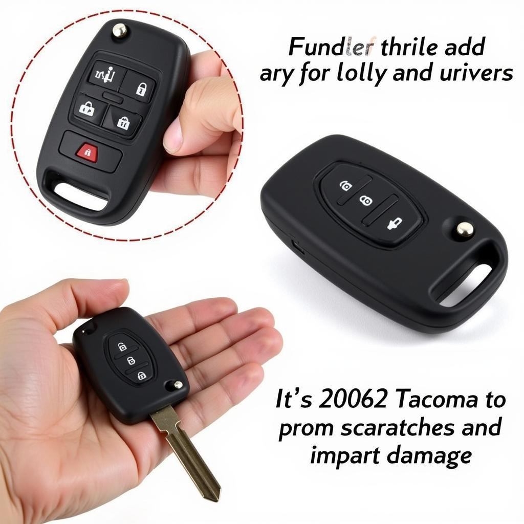 2023 Toyota Tacoma Key Fob Cover Protection Against Scratches and Damage