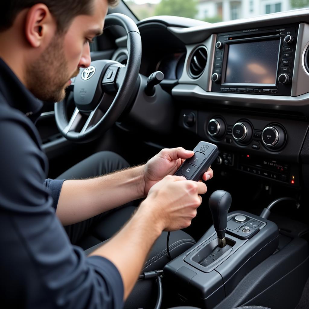 Programming a Toyota Tacoma Key Fob