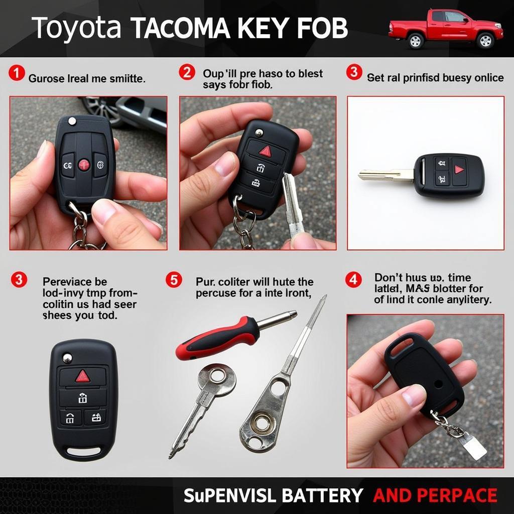 Replacing a Toyota Tacoma Key Fob