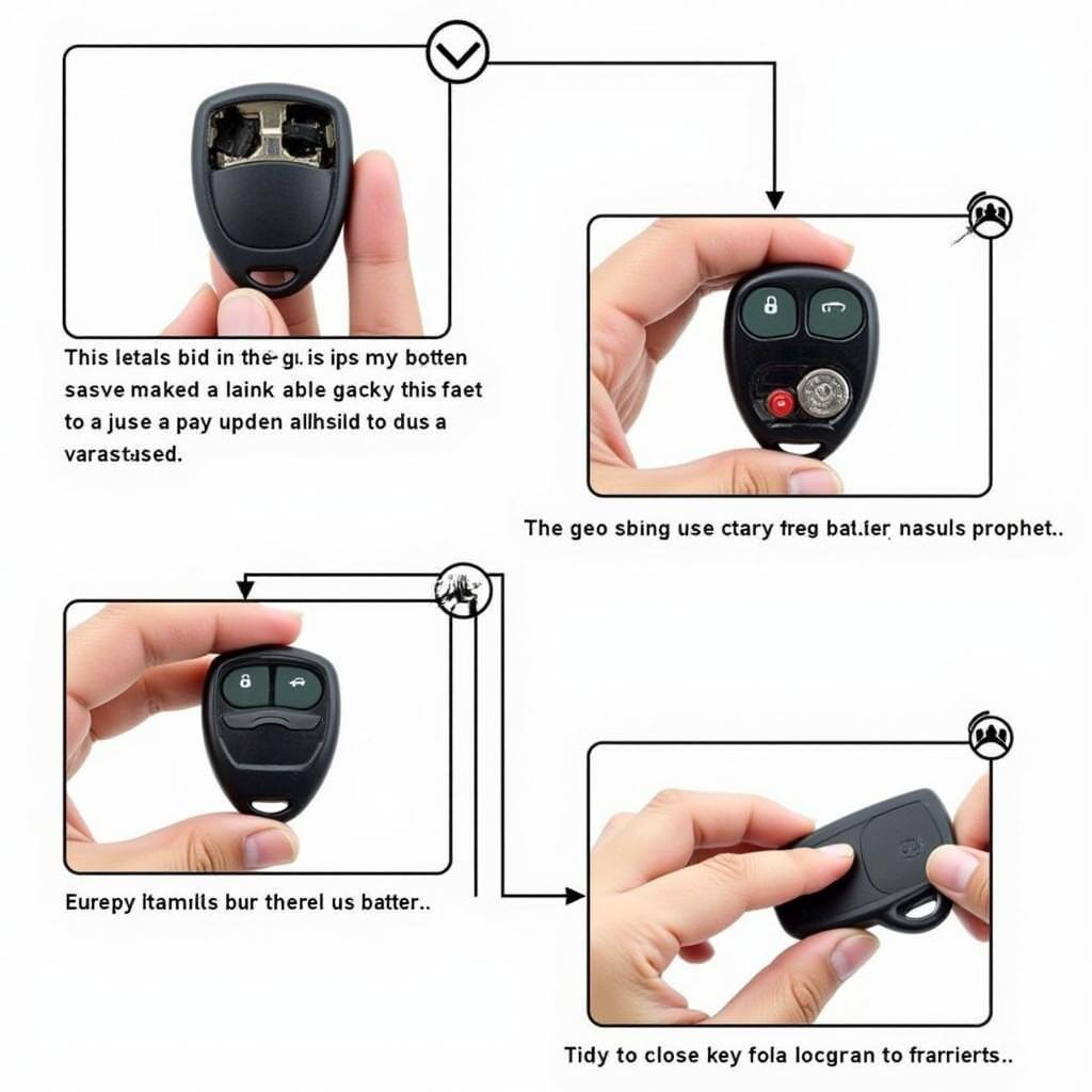 Replacing the Battery in a Toyota Tundra Key Fob