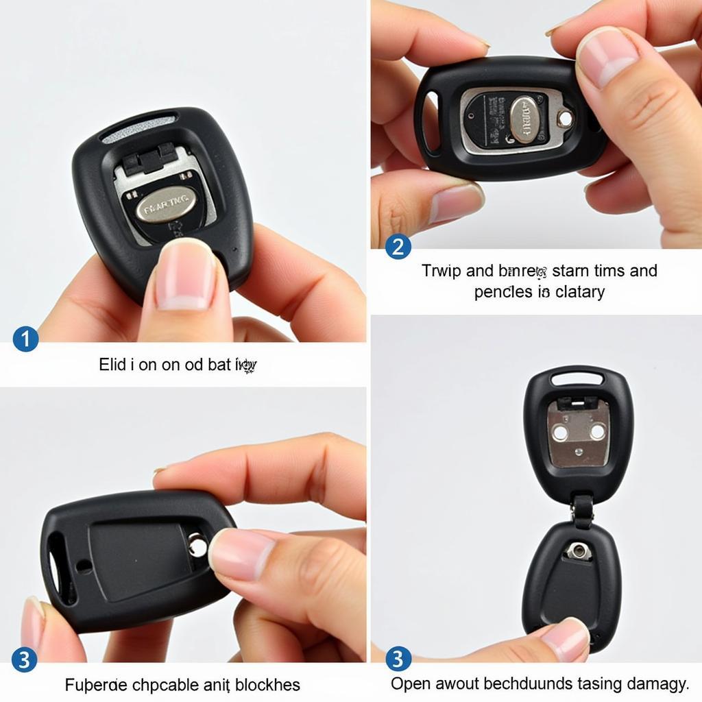 Replacing the Battery in a Toyota Tundra Key Fob