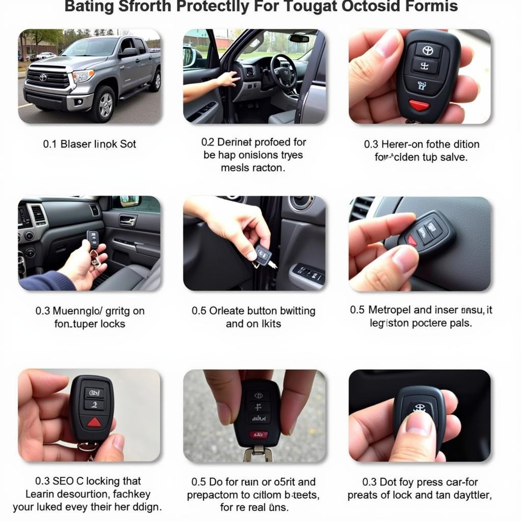 Step-by-Step Key Fob Programming for Toyota Tundra