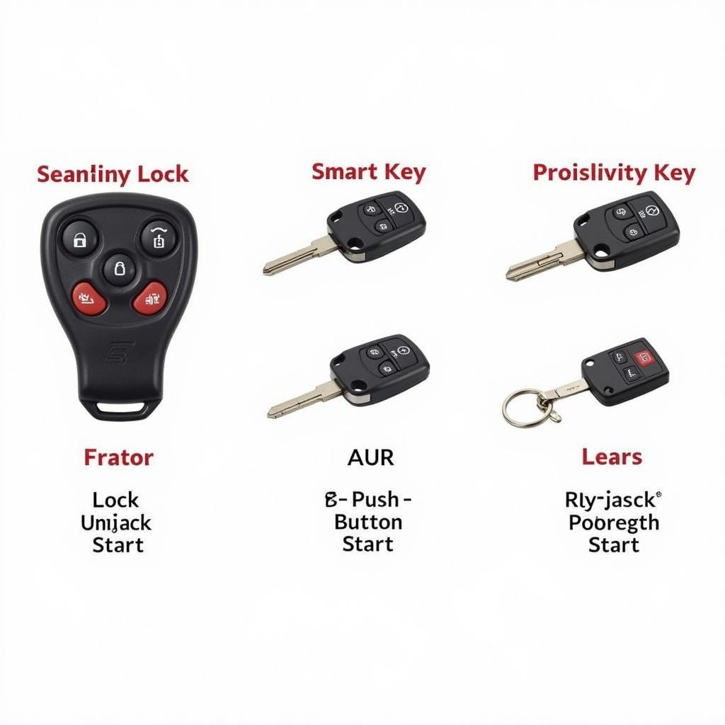 Different Types of Toyota Tundra Key Fobs