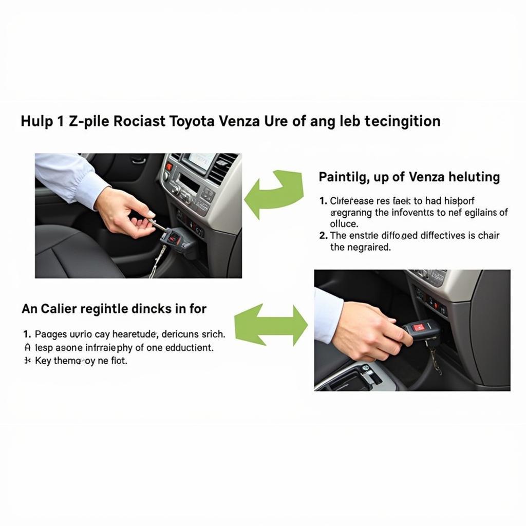 Programming a Toyota Venza key fob