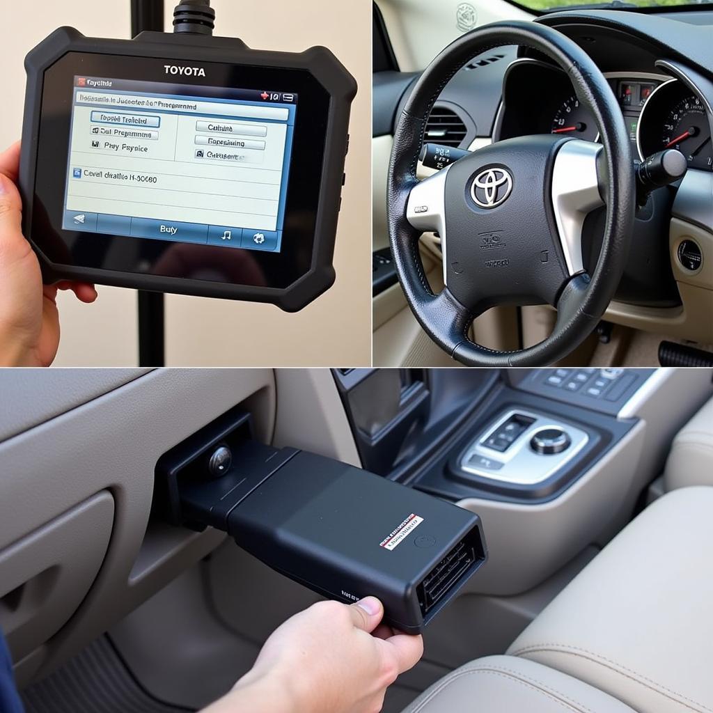 Diagnostic Tool for Toyota Venza Key Fob Programming