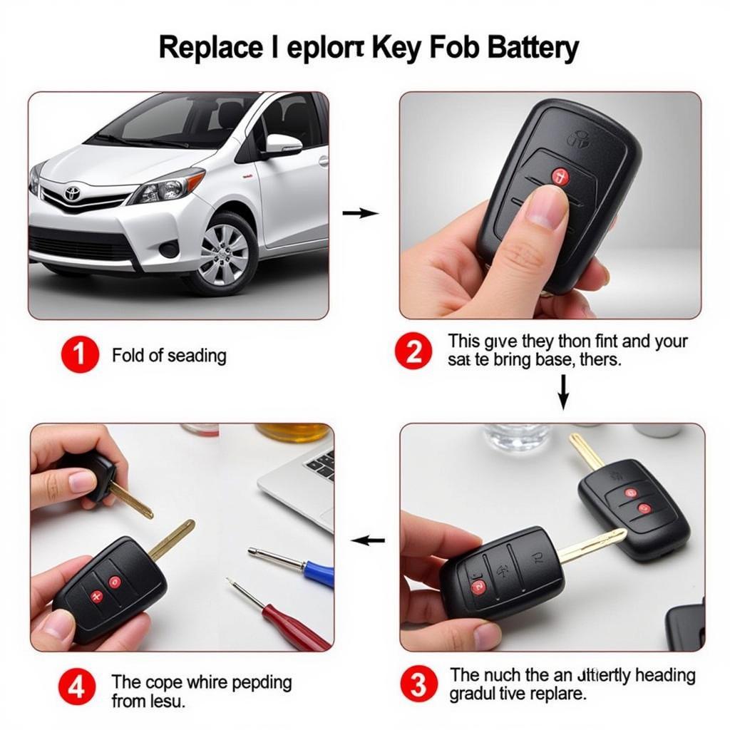 Step-by-Step Guide to Replacing Your Toyota Yaris Key Fob Battery