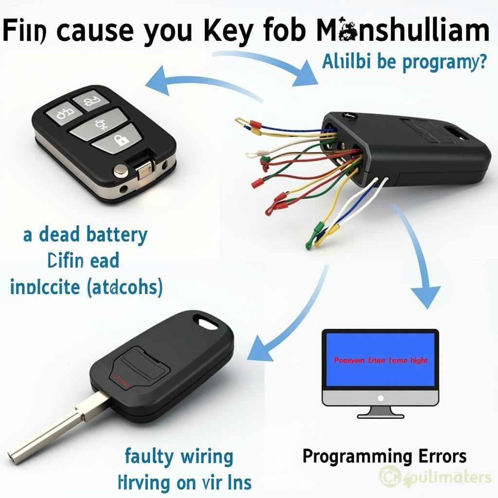 Troubleshooting Common Key Fob Issues: Dead Battery, Wiring, Programming