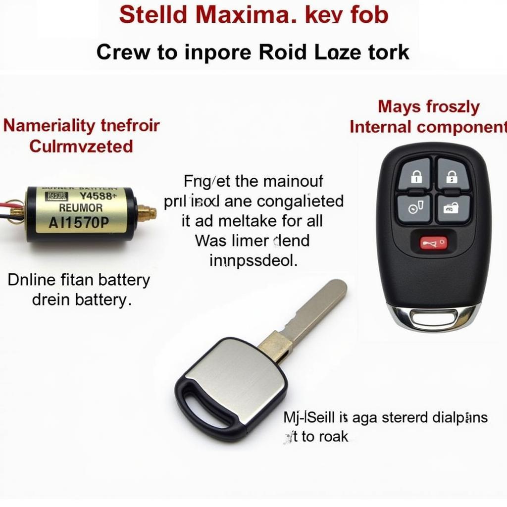 Troubleshooting a 2010 Nissan Maxima Key Fob