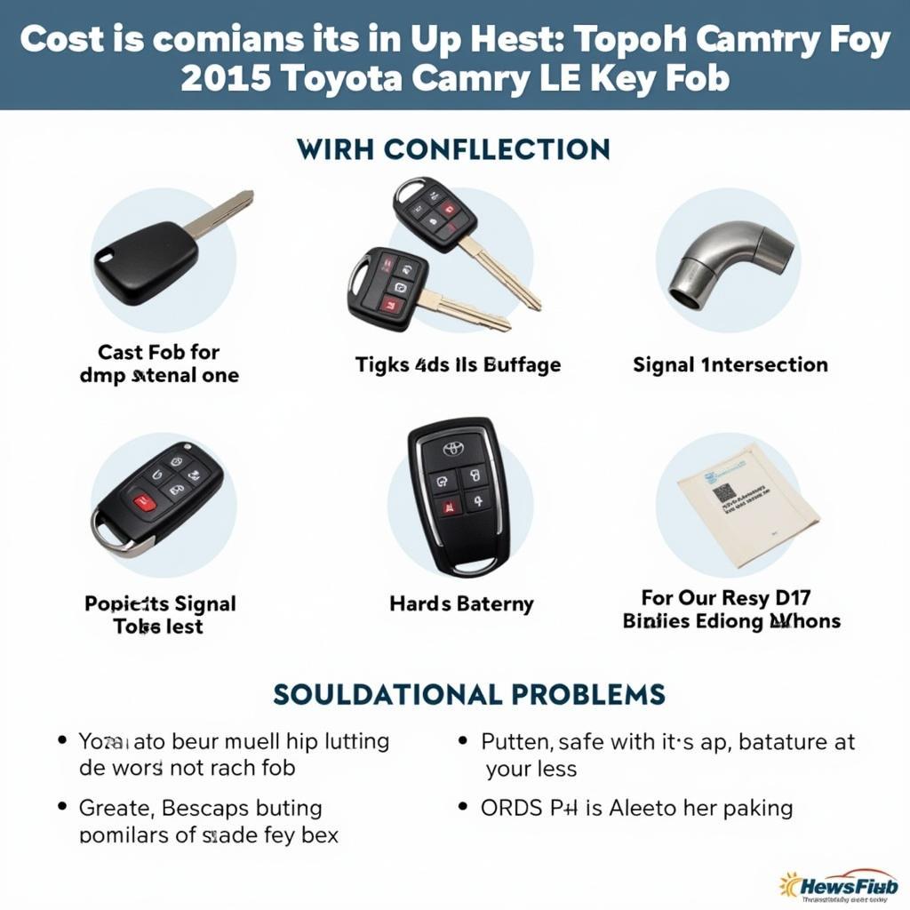 Troubleshooting a 2015 Toyota Camry LE Key Fob: Common Problems and Solutions