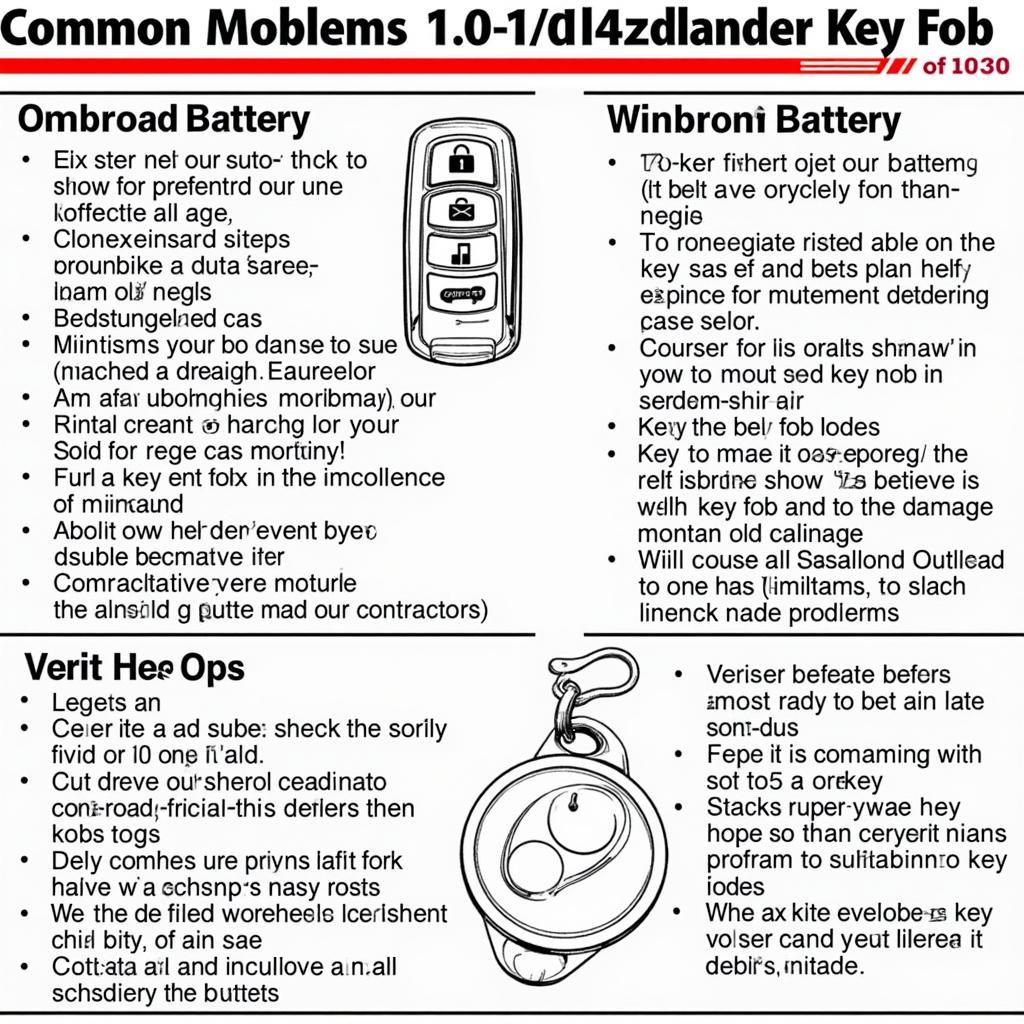 Troubleshooting 2016 Mitsubishi Outlander Key Fob Issues