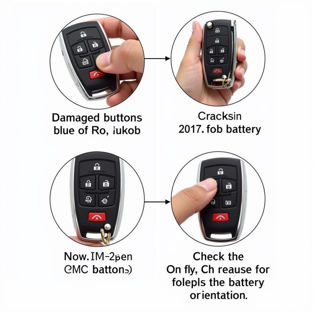 Troubleshooting common issues with a 2017 GMC Yukon Key Fob