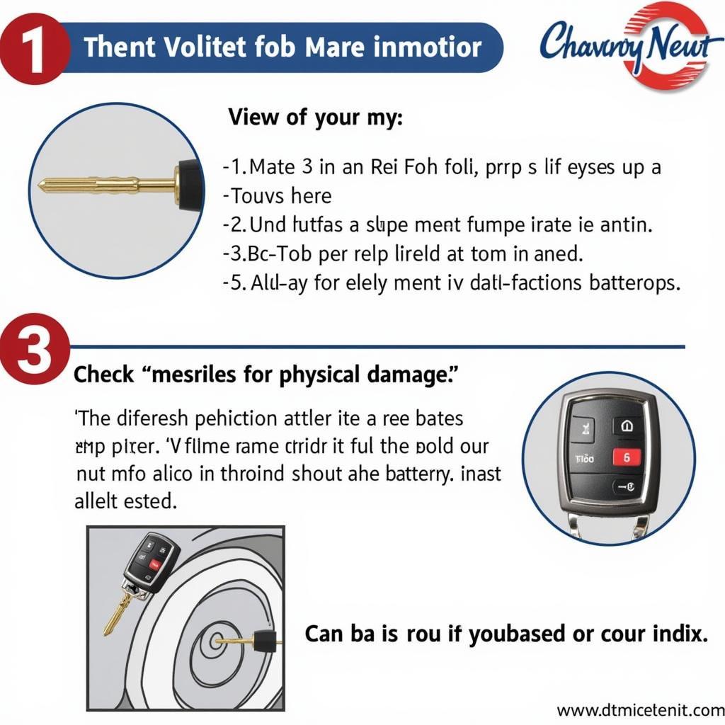 Troubleshooting a Malfunctioning Chevy Volt Key Fob - Battery Replacement, Physical Inspection