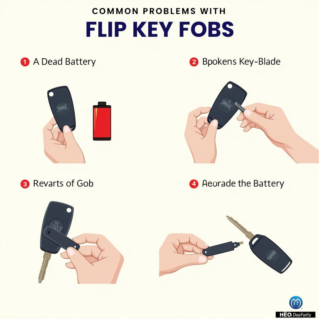 Troubleshooting Flip Key Fob Problems