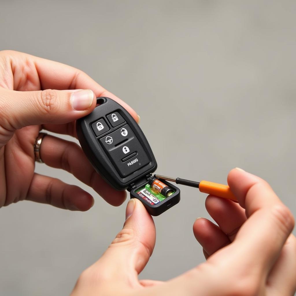 Troubleshooting Key Fob Problems: Battery Replacement