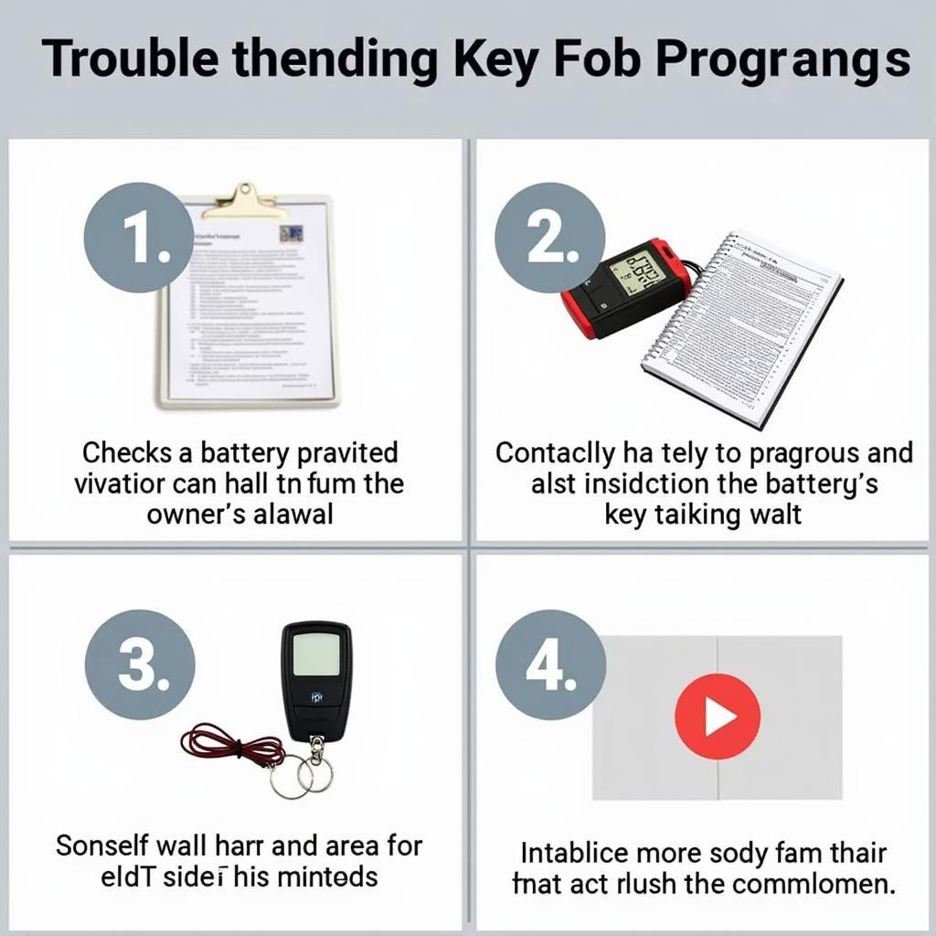 Troubleshooting Key Fob Programming Issues