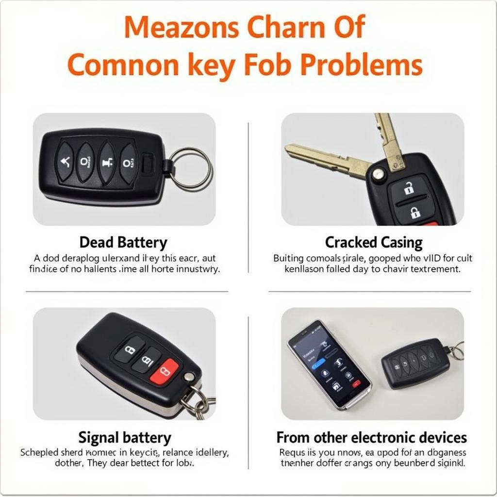 Troubleshooting Common Toyota Avalon Key Fob Issues: Dead Battery, Damage, and Signal Interference.