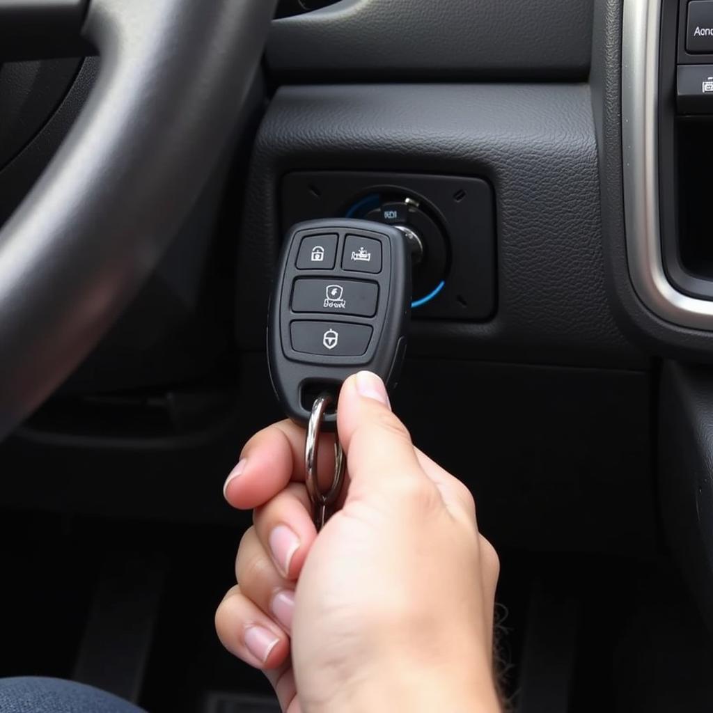 Using the Ignition to Program the Key Fob