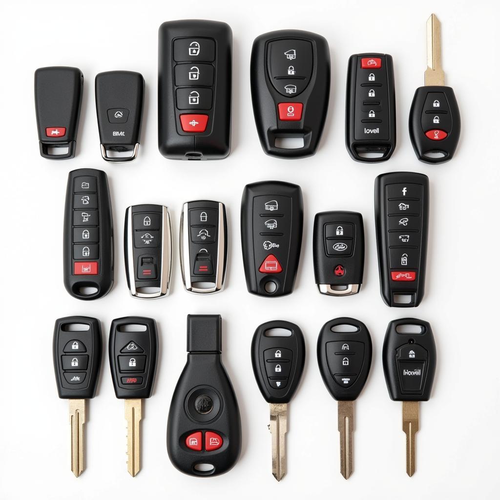 Different Types of 2001 Land Rover Key Fobs