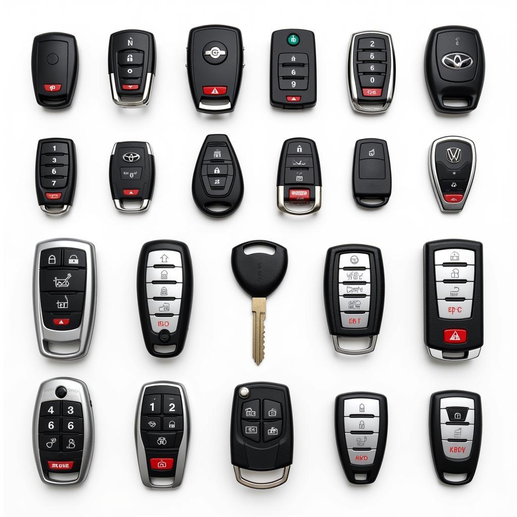 Different Types of Car Key Fobs