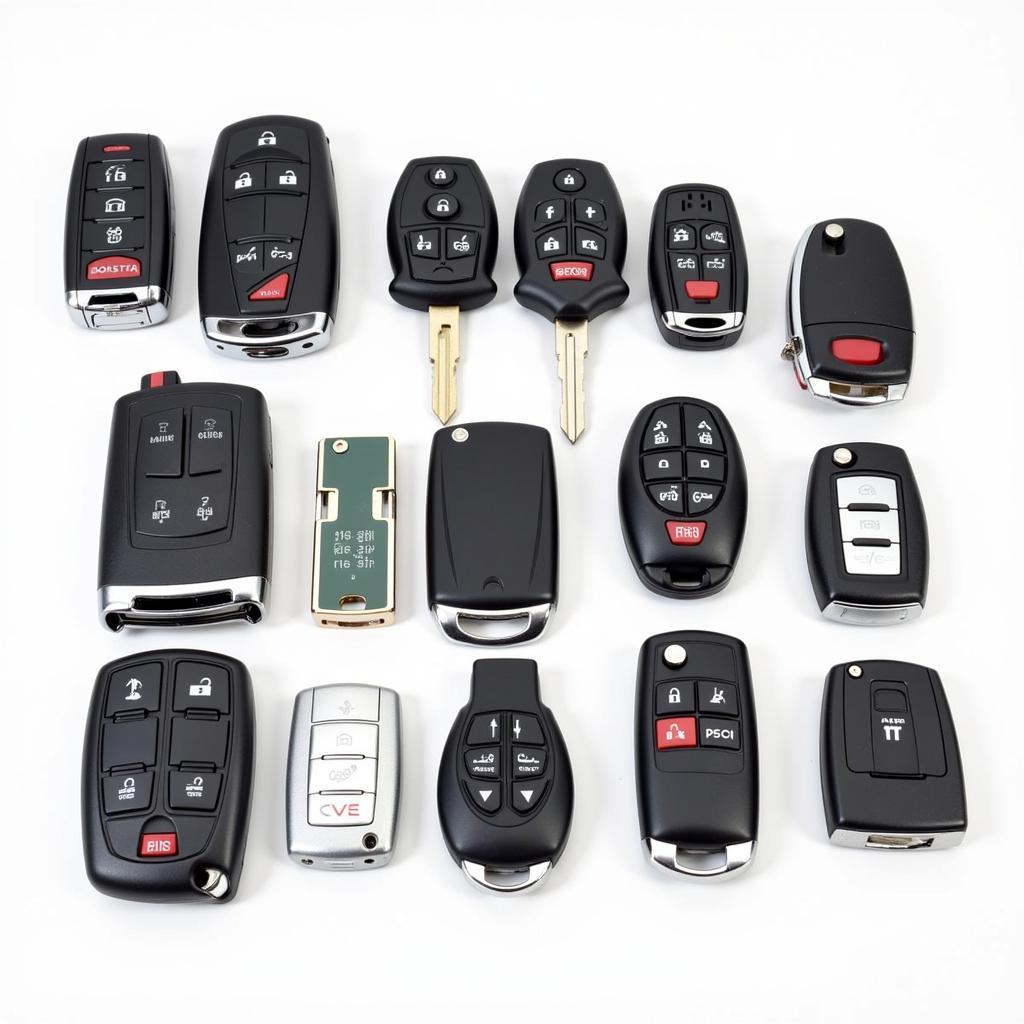 Assortment of Key Fob Replacement Cases