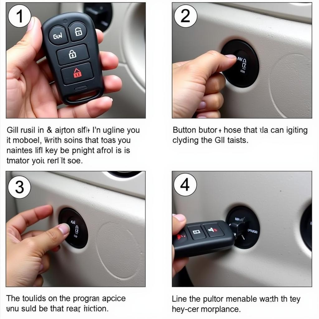 Programming a Viper key fob