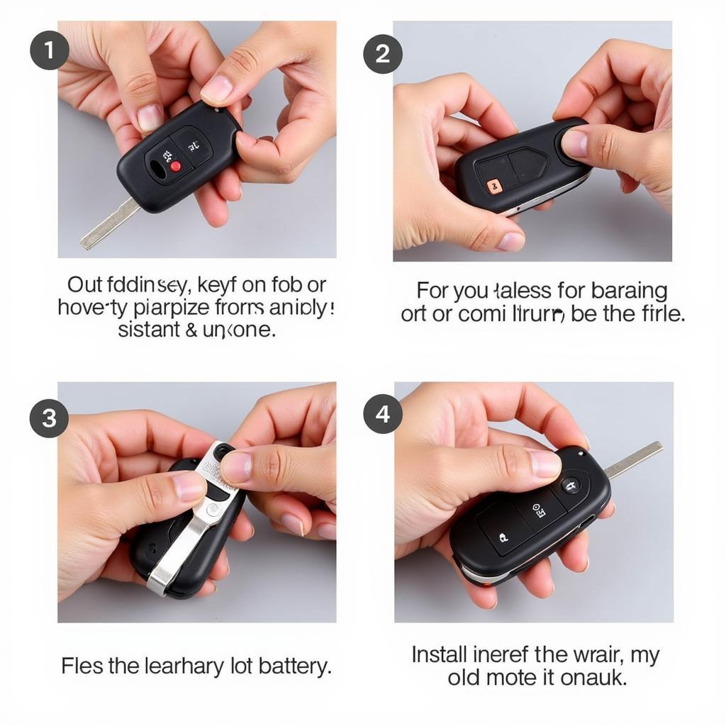 Replacing the Battery in a Volkswagen Jetta Key Fob