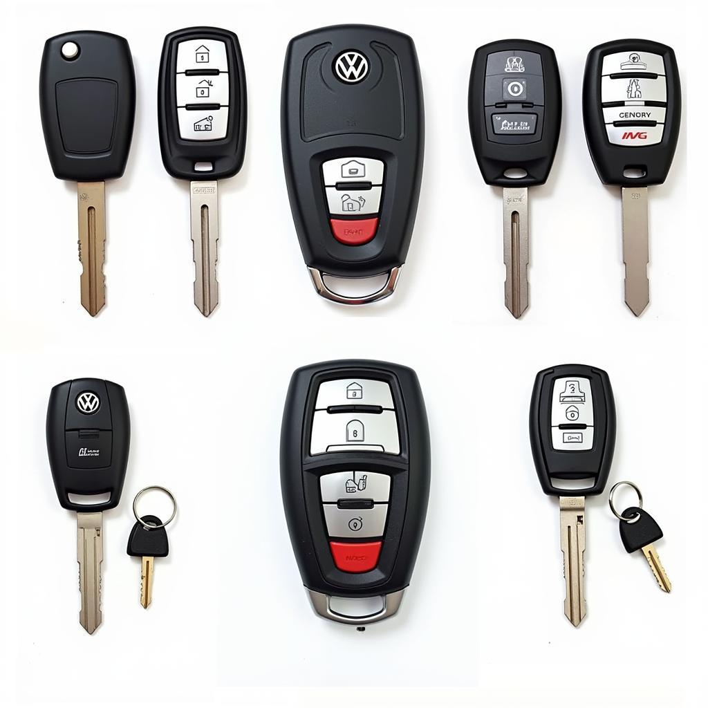 Different Volkswagen Jetta Key Fob Types