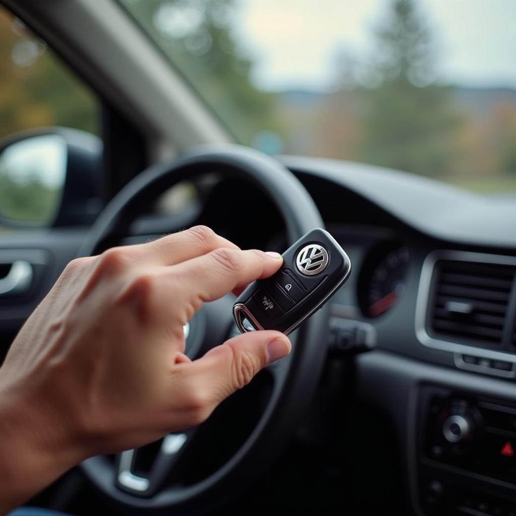 Volkswagen Key Fob Rolling Down Windows