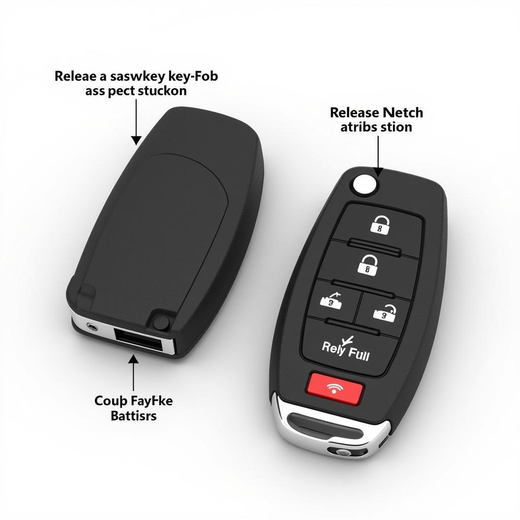 Replacing the battery in a 2018 Volkswagen Tiguan Key Fob