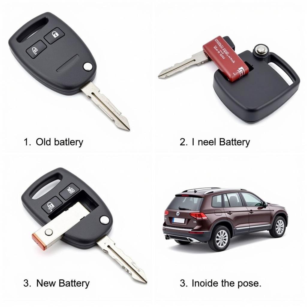 Replacing the Battery in a Volkswagen Touareg Key Fob