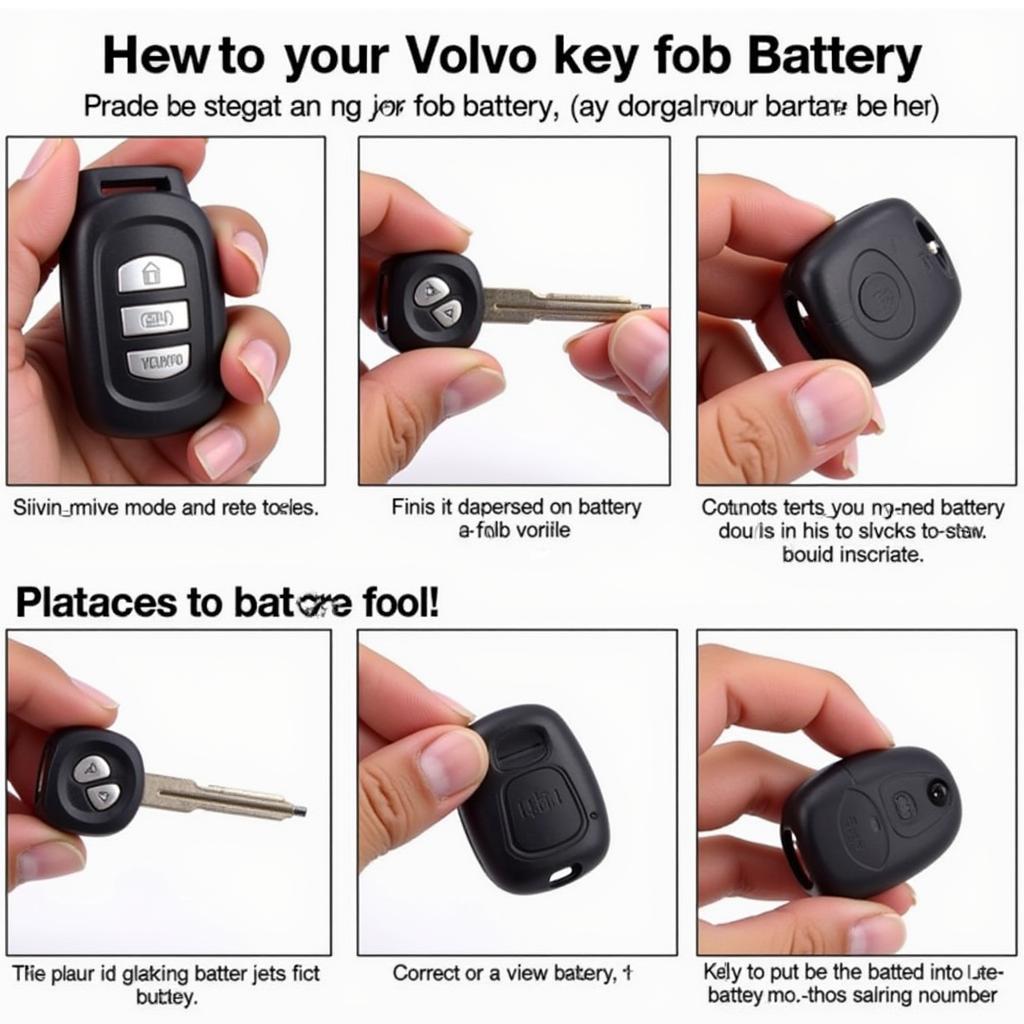 Replacing a Volvo Key Fob Battery