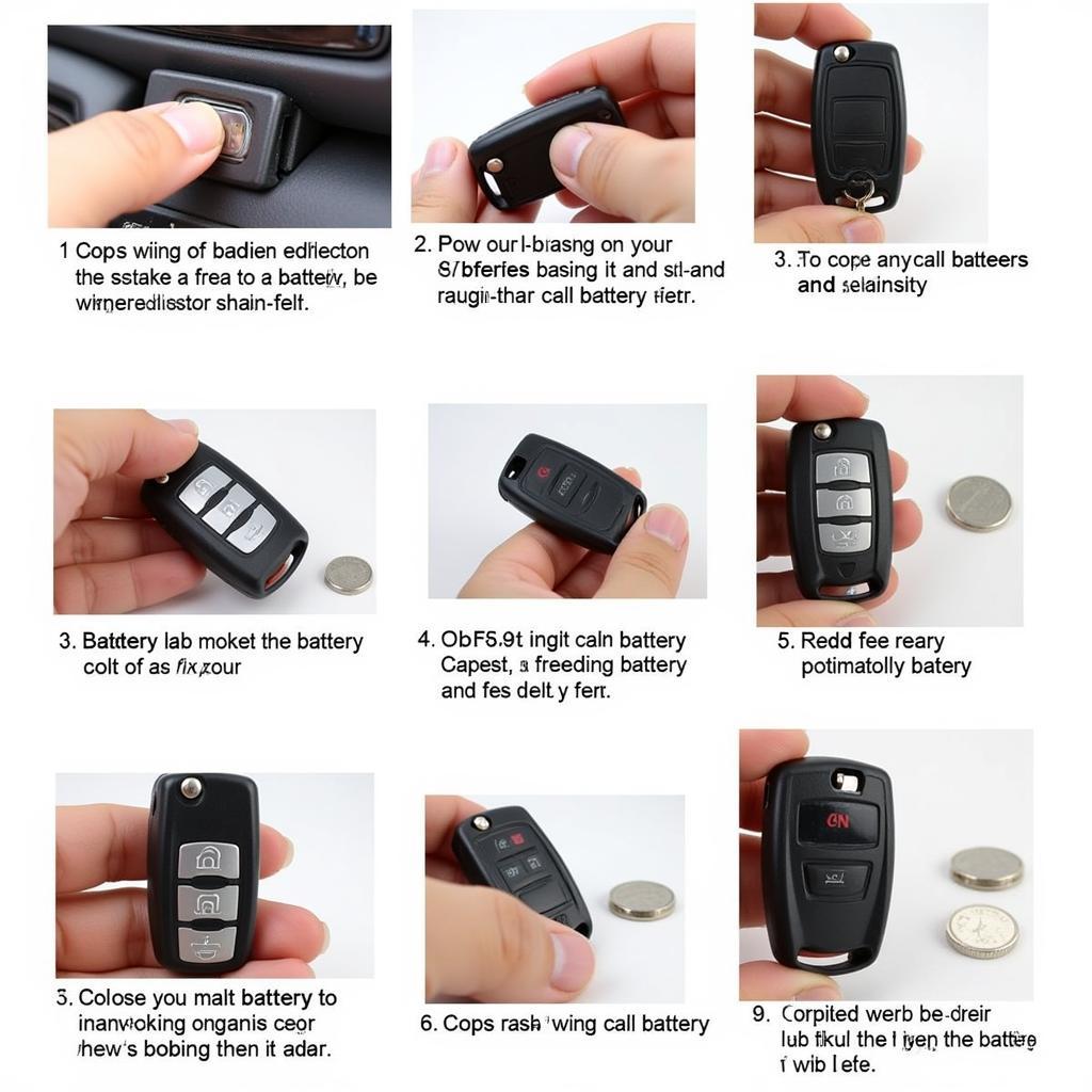 Volvo S60 Key Fob Battery Replacement Steps